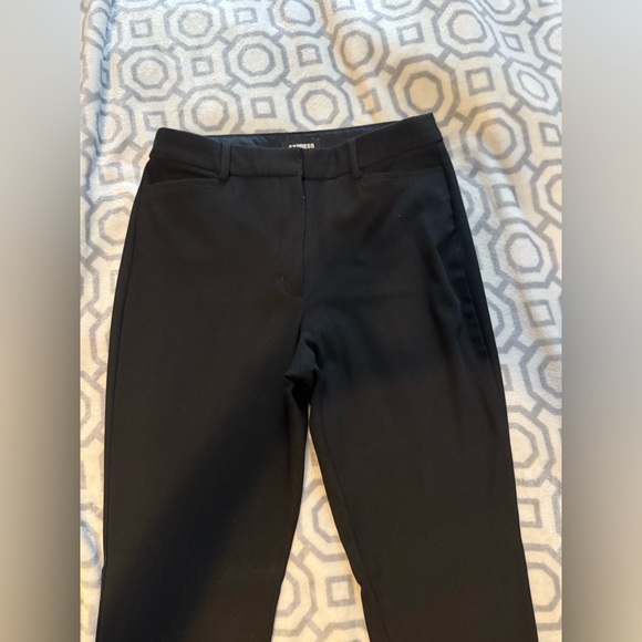 Express Black Columnist barley boot high rise dress pants - Picture 3 of 5